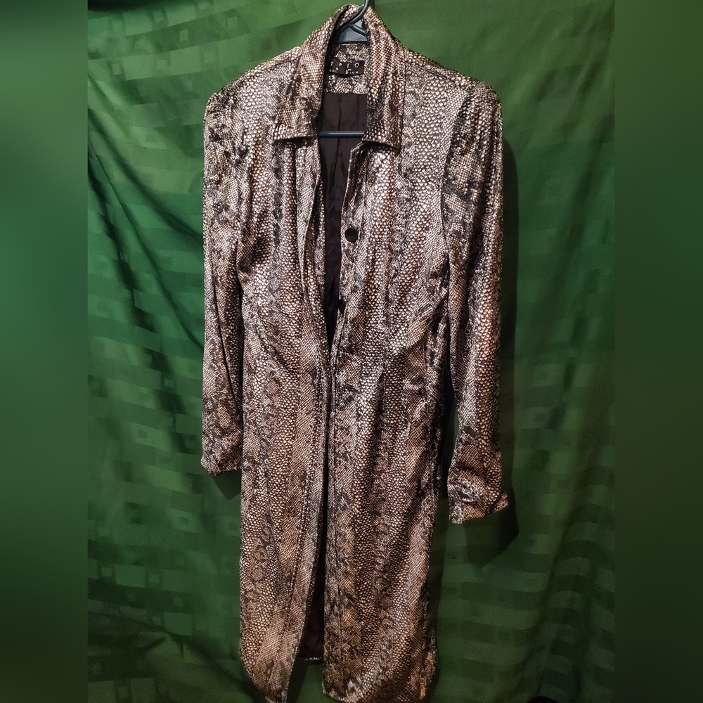 Long Sleeve Full Length Coat